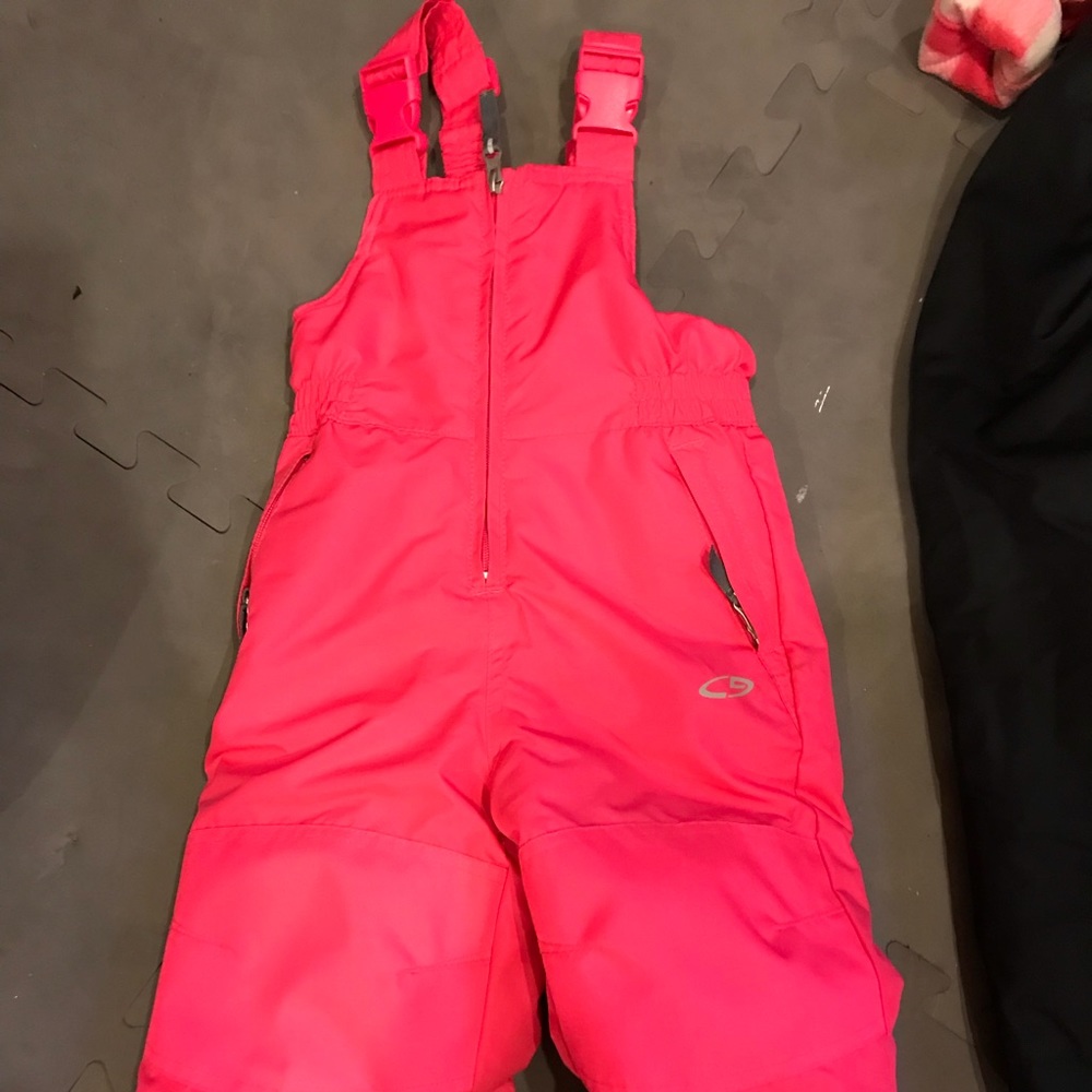 Little girls snow pants